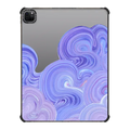 Lavender Clouds | iPad Pro 12.9-inch (5th/6th gen) / iPad Impact Case / Black | Image 1