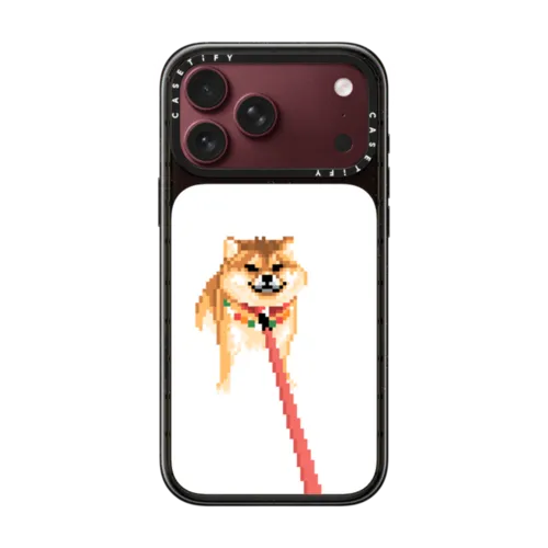 Stubborn Shiba Inu | iPhone 18 Pro Max / Impact Case MagSafe Compatible - Glossy / Glossy Black | Image 1
