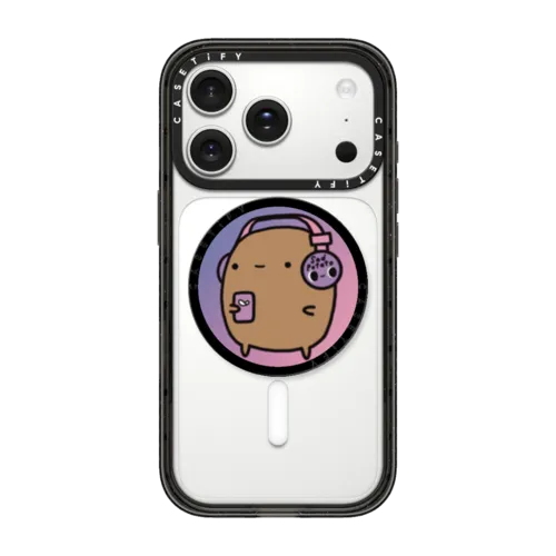 Lofi potato | Snappy Grip Stand / Snappy Grip Stand MagSafe Compatible / Black | Image 1