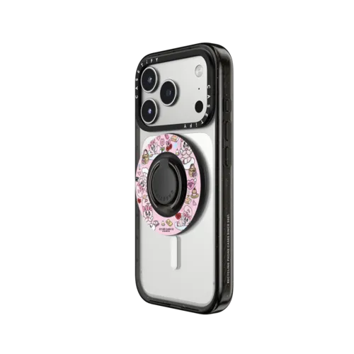 Esther Bunny StickerMania ringholder stand | Snappy Ring Holder / Snappy Ring Holder MagSafe Compatible / Black | Image 2