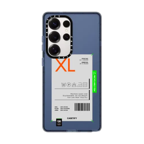 Wash Label | Galaxy S25 Ultra / Impact Magnetic Case / Classic Blue | Image 1