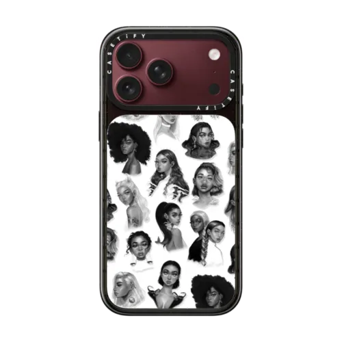 Zodiac Babes | iPhone 18 Pro Max / Impact Case MagSafe Compatible - Glossy / Glossy Black | Image 1