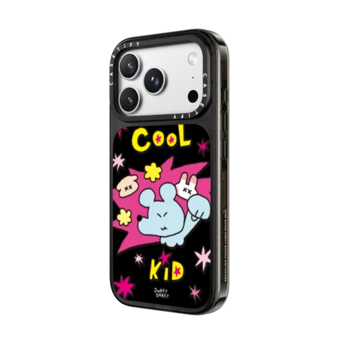 Sukeydokey Cool Kid Phone Case | iPhone 18 Pro Max / Impact Case MagSafe Compatible - Glossy / Glossy Black | Image 2