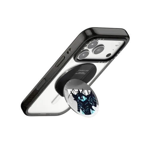 Solo Leveling Shadow BERU Snappy Grip Stand | Snappy Grip Stand / Snappy Mirror Grip Stand MagSafe Compatible / Silver | Image 3