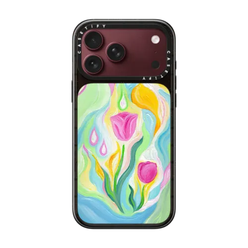 Water Your Flowers by Katie Over | iPhone 18 Pro Max / Impact Case MagSafe Compatible - Glossy / Glossy Black | Image 1