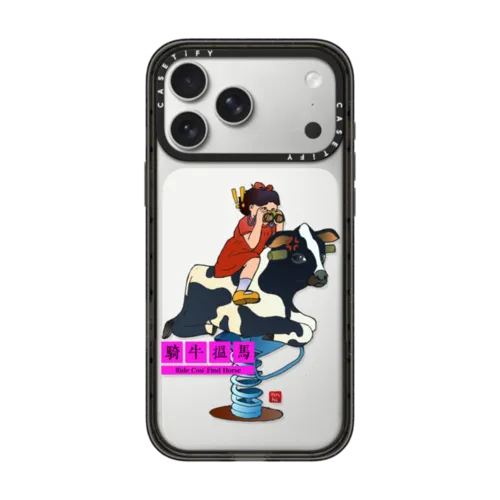 Vivian Ho - Ride Cow Find Horse | iPhone 17 Pro Max / Impact Case / Black | Image 1