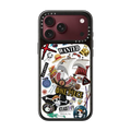 ONE PIECE 25th Straw Hat Crew Sticker Case | iPhone 18 Pro Max / Impact Case MagSafe Compatible - Glossy / Glossy Black | Image 1