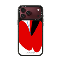 APPLEFLY - Red&black | iPhone 18 Pro Max / Impact Case MagSafe Compatible - Glossy / Glossy Black | Image 1
