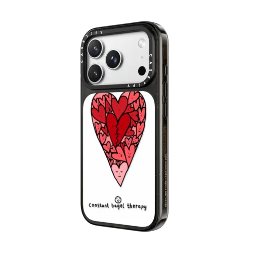 heart | iPhone 18 Pro Max / Impact Case MagSafe Compatible - Glossy / Glossy Black | Image 2