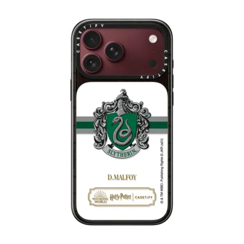 Slytherin Mascot Case | iPhone 18 Pro Max / Impact Case MagSafe Compatible - Glossy / Glossy Black | Image 1