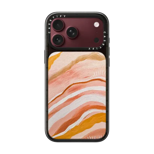 Sandstone Country | iPhone 18 Pro Max / Impact Case MagSafe Compatible - Glossy / Glossy Black | Image 1