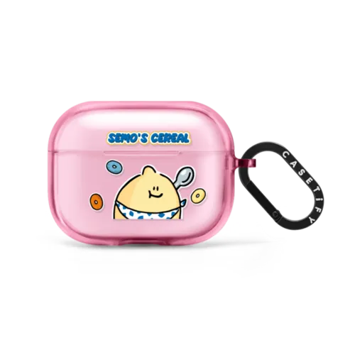 lemony by second morning | AirPods Pro 2 / Earbuds Impact Case / Pink Fizz | Image 1