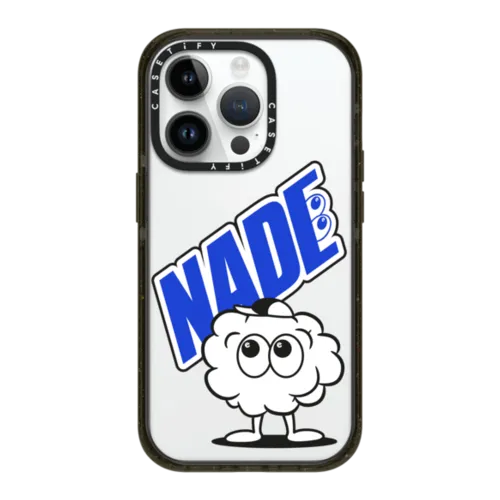 NADE Bold Icon  | iPhone 14 Pro / Impact Case / Black | Image 1