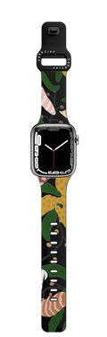 Orchids | Apple Watch Series 7-9 (45mm) / Impact Band / Black | Image 1