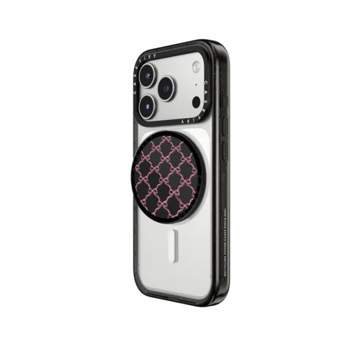 Entwined in Ribbon | Snappy Grip Stand / Snappy Grip Stand MagSafe Compatible / Black | Image 2