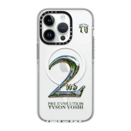 Pre Evolution logo  - 2nd | iPhone 14 Pro / Impact Clear Case MagSafe Compatible / Clear | Image 1