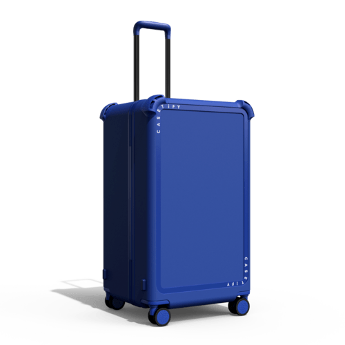 Sugar Bubbles | 29" Check-In Trunk Suitcase / Bounce Suitcase / Cobalt Blue | Image 4