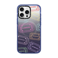 Tickets to the UK Phone Case | iPhone 16 Pro Max / Impact Case MagSafe Compatible / Glitter Indigo | Image 1